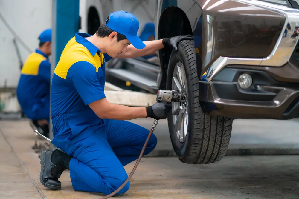 mobile tire installation service
