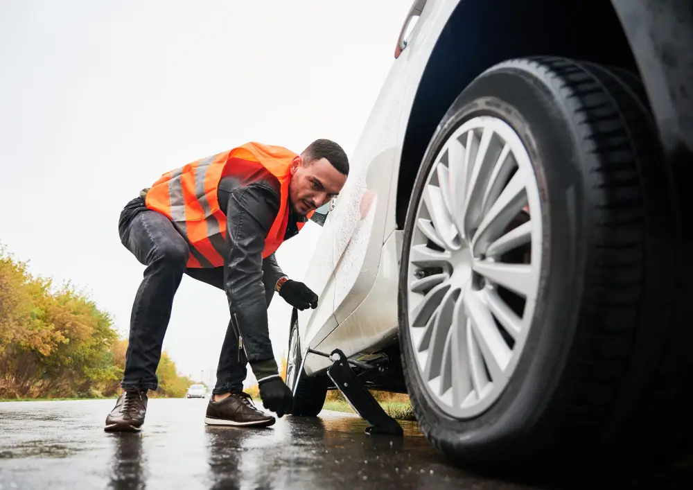 Emergency Roadside tire service in Orlando